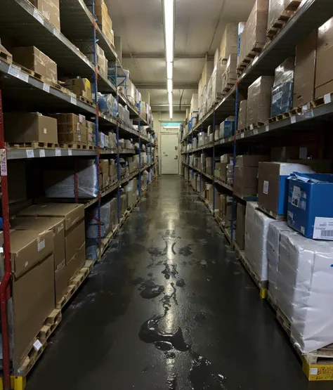 (warehouse),bubble paper,plastic foam,the ground is covered in black oil,black slime,slime beth,backrooms,<lora:Map_backrooms_v1.0:0.6>,