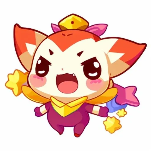 game icon institute, game icon, white background, one eye closed, >_o, solo, open mouth, full body, fang, looking at viewer, blush stickers, <lora:game icon institute_Qkagw_v1:1>