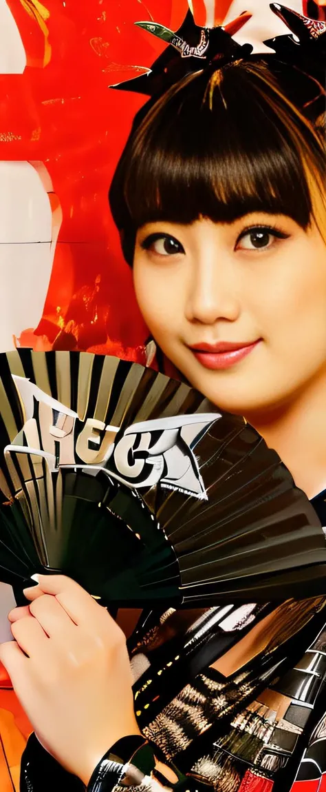girl with a nice body ,big tits , posing, professional, sexy pose, with miniature lingerie, exotic string lingerie, high quality image, masterpiece, masterpiece, beautiful face, hair with fringe , professional light ,pale skin , sony a 7 , great quality, lots of detail, realistic skin <lora:Momometalv4:1> smiling black hair with bangs, hair up with two pigtails , full body ,( with a black fan covering the mouth in a shy position:1.3) (red kimono:1.3)