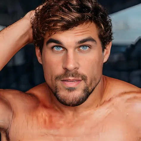 male, face <lora:Felipe Roque:0.80>, body, pose, flex