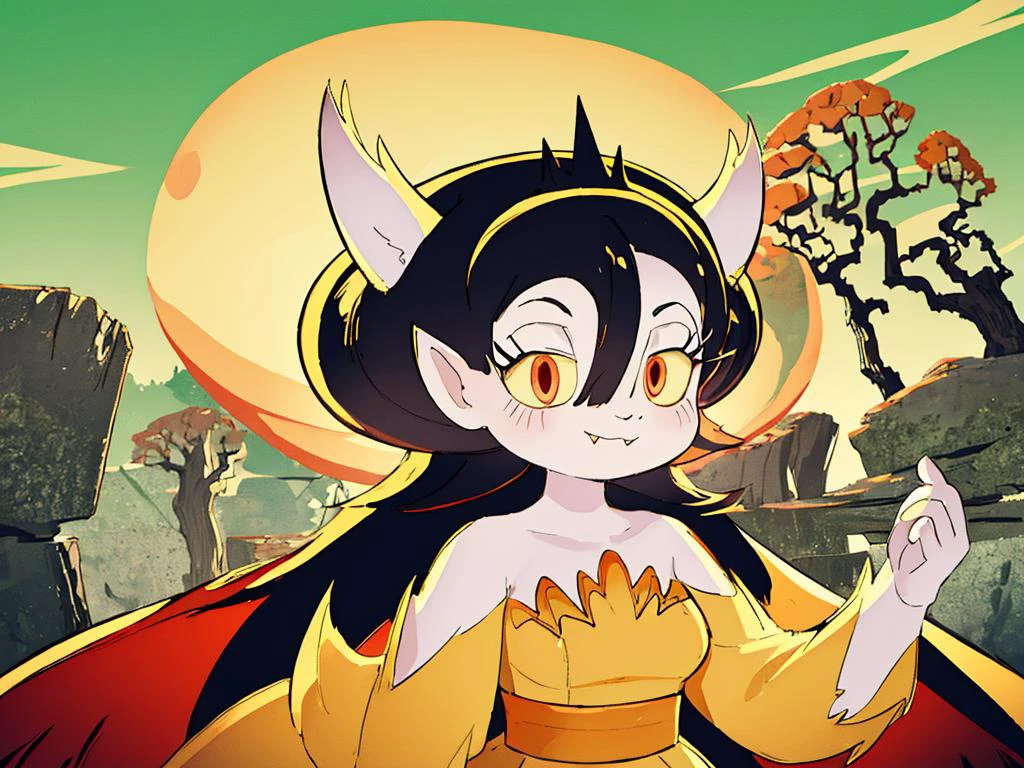 (best quality:1.2), (masterpiece), high res, original, (extremely detailed:1.3), 1girl, cute, long hair,
<lora:hekapoo:1>cartoonized,