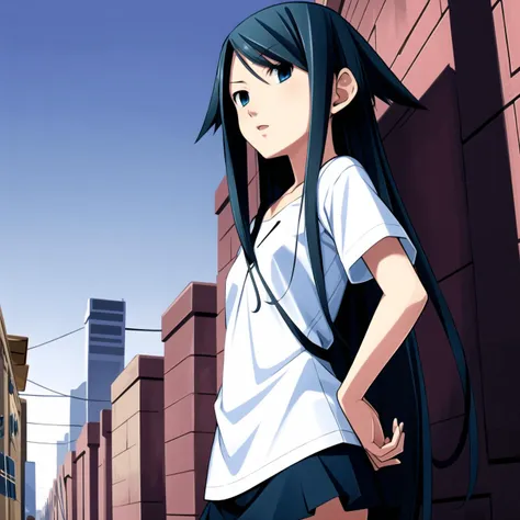 official art, official artstyle, game cg, saya, hair flaps, 1girl, standing, street, eldritch abomination background , detailed background <lora:sayechkav2:0.7>, nice hands, perfect hands <lora:envybetterhandsLocon_beta2:1.0>