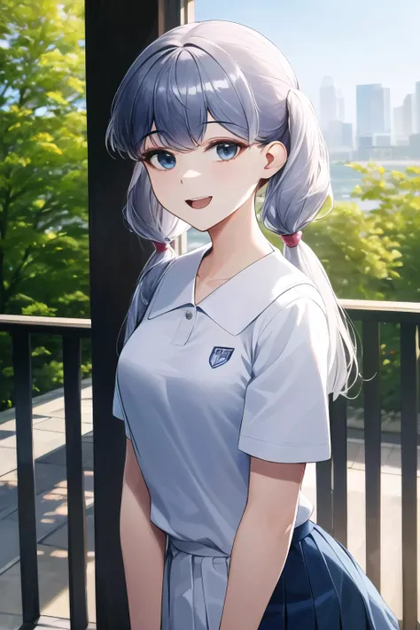 (high quality, high resolution:1.3), 4k, masterpiece, school, outdoors, park,
BREAK
<lora:Cotta_Style-21:1>, 1girl, upper body, long hair, school uniform, white shirt, skirt, blue eyes, white hair, twintails, low twintails, breasts, medium breasts, smile, open mouth,<lora:NoiseOffset_v2:1.0><lora:NoiseOffset_v2:1.0>