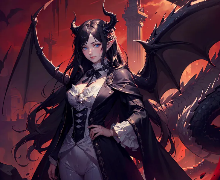 {-erro_de_anatomia:1.0} (best quality,4k,8k,highres,masterpiece:1.2) (masterpiece, top quality, best quality, official art, beautiful and aesthetic: 1.2), (1 woman: 1.3) Succubus girl, long black hair, yellow eyes, (yellow eyes) succubus wing, black pant, black gloves, attractive, moonlight, dinamic poses, flying on the sky, perfect hands (perfect fingers)