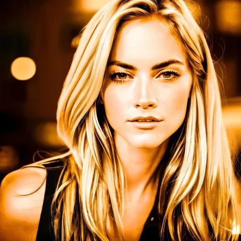 ((1girl)), portrait of Emily Wickersham,blending, blond hair, arms crossed,(masterpiece, extremely detailed skin, photorealistic) , <lora:Wickersham_Emily:0.8>