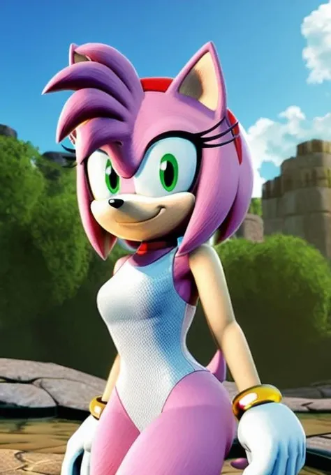 <lora:Amy_Rose:0.8>, Amy_Rose, portrait, smirk, finger on lips, (masterpiece, best quality, detailed:1.3), (highly detailed, high quality:1.3)