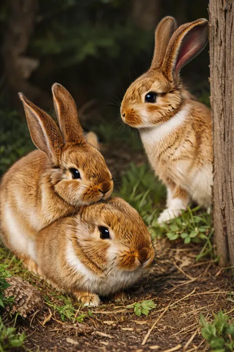 <lora:tutututu_20240119010100-000008:0.8>,
brown rabbits,soft light,Three rabbits,lined up,tutututu,animal portrait,close-up,furry,long ears,
masterpiece,best quality,