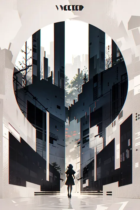 (vector art, iIllustration,perfect detail,ultra high res,:1.45), printmaking art,masterpiece,
building,landscape,behance,single color,abstract art,
black and white,
Item,complex details,symmetry art,trees,(minimalist style:1.3), <lora:XSArchi_125:1>