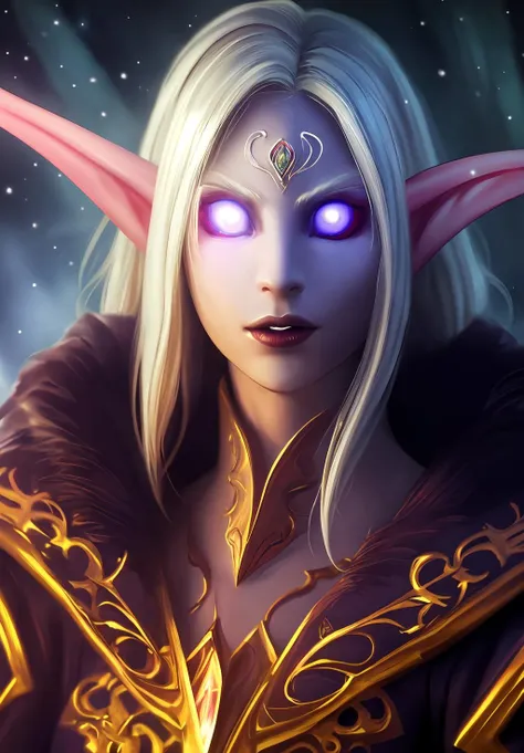 <lora:Night_Elf:0.8>, Night_Elf, 1girl, solo, portrait, glowing eyes, (masterpiece, best quality,perfect lighting)