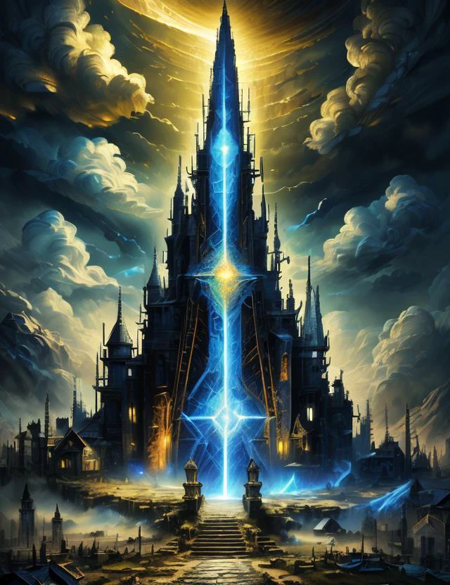 ((best quality)), ((masterpiece)), ((realistic,digital art)), (hyper detailed),DonMDj1nnM4g1cXL Village, octane rendering, raytracing, volumetric lighting, Backlit,Rim Lighting, 8K, HDR, <lora:Dj1nnm4g1c:0.8>