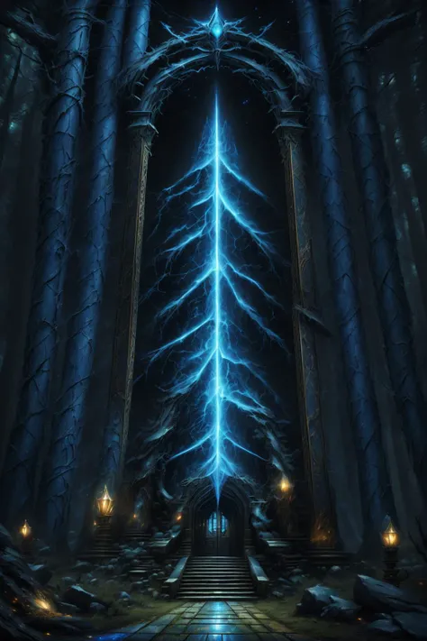 ((best quality)), ((masterpiece)), ((realistic,digital art)), (hyper detailed), Dj1nnm4g1c grimory, magic portal,  dark forest, plating, closed, fantasy, magic, whimsical, fairytale, octane rendering, raytracing, volumetric lighting, Backlit,Rim Lighting, 8K, HDR,  <lora:Dj1nnm4g1c-000008:1>
