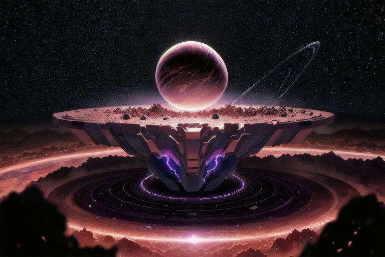 Cosmic Carnage: Illustrate an otherworldly scene of destruction with a massive cosmic entity devouring planets, radiating chaotic energy, and heralding the apocalypse. Incorporate intricate details and vibrant, contrasting colors ,pen drawn, extreme detail, watercolor,, extreme detail, fill frame completely, full color, 32k UHD , hyper realistic , raytracing, DLSS 3.5, photo real, 35mm, hyper detail, 32k render, raytracing,