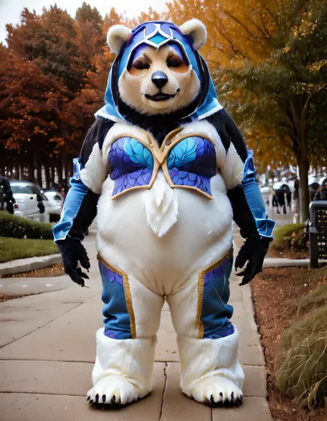 score_9, score_8_up, score_7_up, score_6_up, score_5_up, score_4_up, source_anime, , FurryCos, Bear, cosplay, costume, realistic