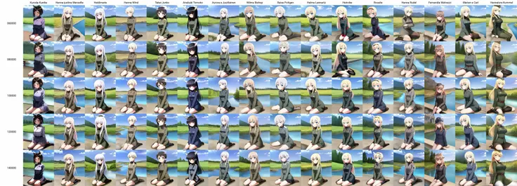 Kuroda Kunika, wariza, w-sitting, 1girl, solo, outdoors , military uniform, river
<lora:world_witches_LW-step00060000:0.95>