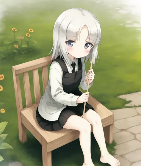 Edytha Rossmann, barefoot, outdoors, kawa, holding stick, beautiful eyes
<lora:world_witches_LW-step00120000:0.95>