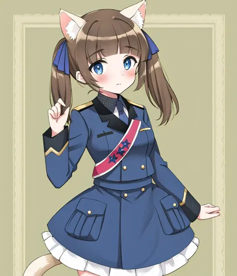 Georgette,   1girl, solo, ribbon, blush, animal ears, tail,  looking at viewer
<lora:world_witches_LW-step00120000:0.95>