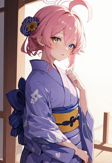best quality, masterpiece, highres, solo, (hoshino_bluearchive:1.10), (yukata:1.30), (kimono:1.15), 22 <lora:hoshino_bluearchive:0.80>