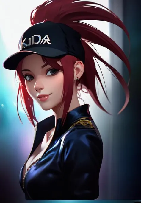 <lora:kda_Akali:0.8>, kda_Akali, portrait, upper body, smirk, (acclaimed, alluring, captivating, exciting, gorgeous, striking:1.3), seductive, (trending on CGSociety, trending on pixiv, contest winner:1.3)