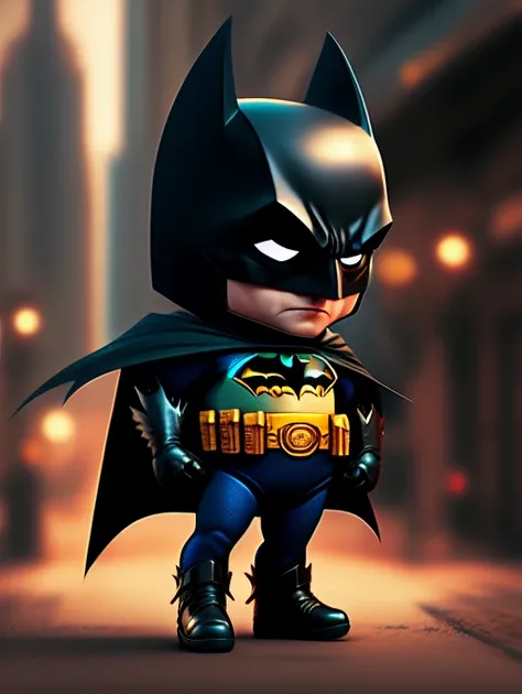 dreamlikeart, super cute batman , detailed , trending on arstation, digital art <lora:RichVIPLora_SD1.5:1>