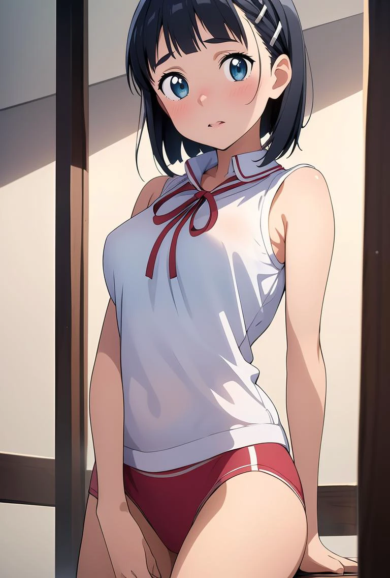 (masterpiece, best quality), 1girl, <lora:1728499186132141194 (1):0.8> (h-suguha)
