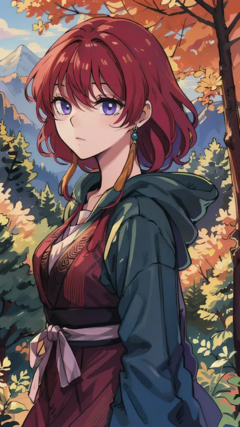 pixel-Yona, 1girl, masterpiece, best quality, forest mountain <hypernet:myhands_22k:0.75> <lora:yona-LoRA:0.75>