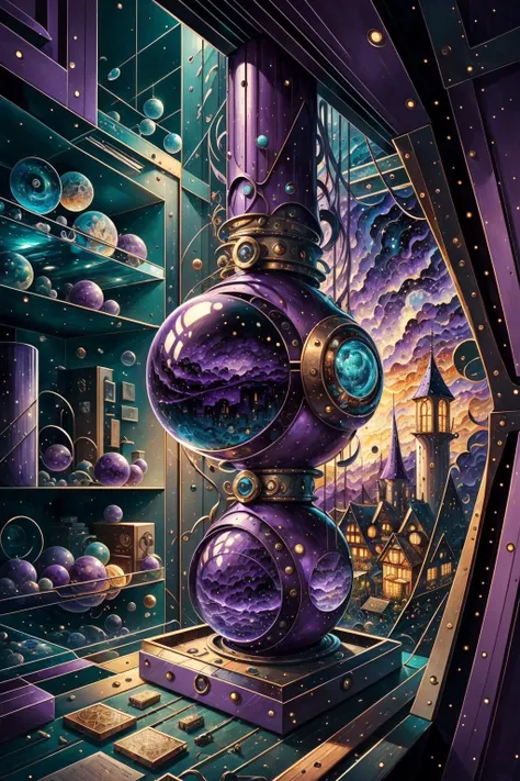 (cottagebore), (geometric:1.2), futurism, impressionist, detailed, majestic, breathtaking, (suggestive:1.3),(depressing:1.3), (cute:1.2), enticing, (irresistible:1.3), disturbing, fascinating, (magnetic:1.2), (purple)