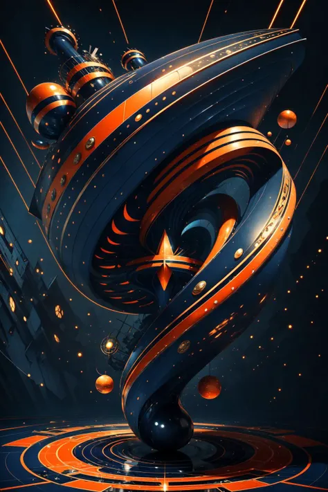 (cottagebore), (geometric:1.2), futurism, impressionist, detailed, majestic, breathtaking, (suggestive:1.3),(depressing:1.3), (cute:1.2), enticing, (irresistible:1.3), disturbing, fascinating, (magnetic:1.2), (navy:1.4), (orange:1.3), (ruby)