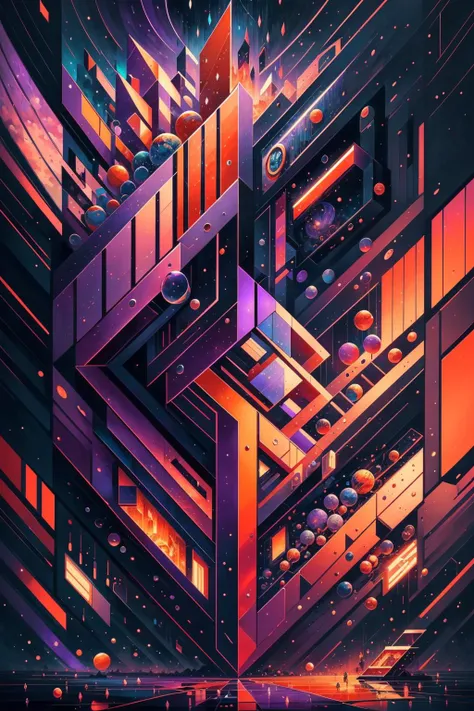 (cottagetore), (geometric:1.2), futurism, impressionist, detailed, majestic, breathtaking, (suggestive:1.3),(depressing:1.3), (cute:1.2), enticing, (irresistible:1.3), disturbing, fascinating, (magnetic:1.2), (tangerine), (violet), (ruby)
