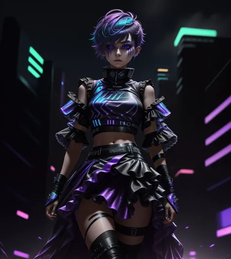 mio <lora:Mio_1.0:0.8> violet hair, weregirl,
<lora:weird future fashion_v3:0.1> weird future fashion