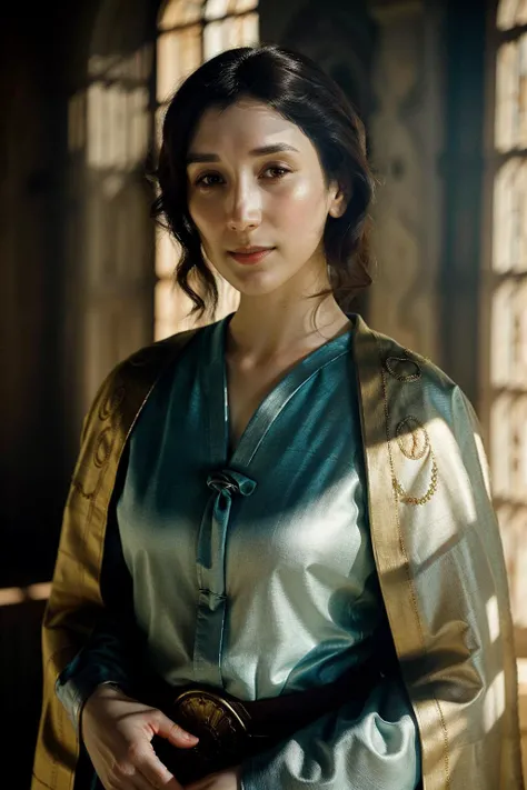 sibelkekilli, woman, face, portrait with soft light, highly detailed, ancient robe, realistic,
<lora:sibelkekilli:0.8>