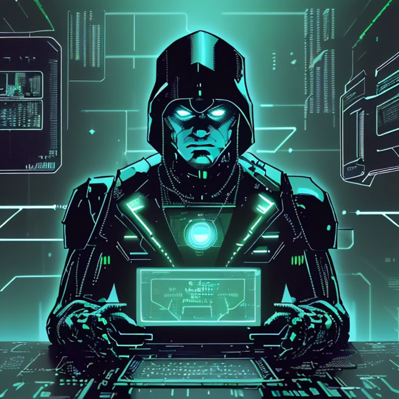 60s scifi ink comic by Jack Kirby, A complex machine, <lora:HackedTech:0.8> hackedtech, cyberpunk, data stream, pixelated
