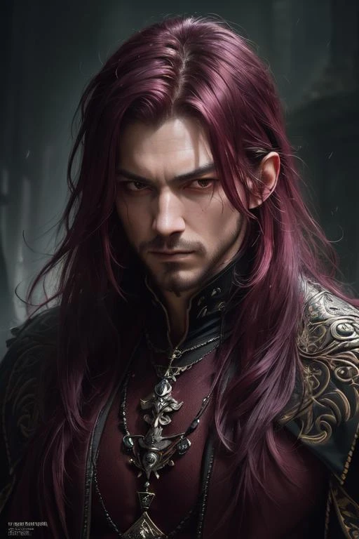 (masterpiece), (extremely intricate), fantasy, (((realistic portrait of an evil hermit, male, villain, anti hero, evil face, masculine face, medium hair, Maroon hair, wicked, cruel, sinister, malicious, ruthless, masculine, athletic))), (((dark bloody clothing, intricate details on clothing))), (perfect composition:1.4), aspect ratio 1:1, beach, deviantart hd, artstation hd, concept art, detailed face and body, award-winning photography, margins, detailed face, professional oil painting by Ed Blinkey, Atey Ghailan, Jeremy Mann, Greg Manchess, Alex Gray, trending on ArtStation, trending on CGSociety, intricate, high detail, sharp focus, dramatic, award winning matte drawing cinematic lighting octane render unreal engine volumetrics dtx,
<lora:compress_test_lora:2>