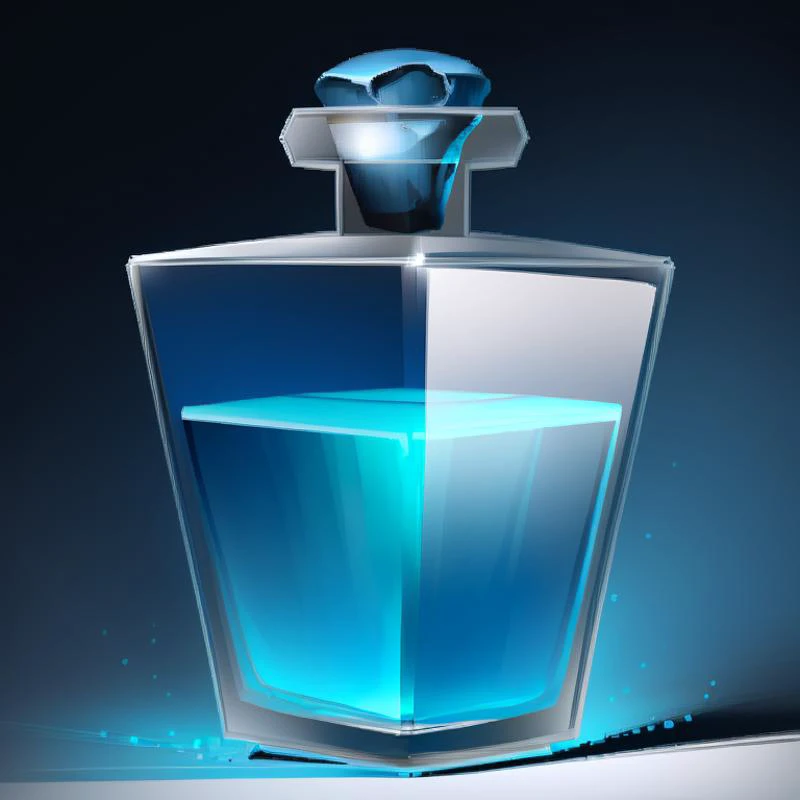 ((masterpiece,best quality)), <lora:FantasyIcons_Potions:0.8>, blue potion, glass