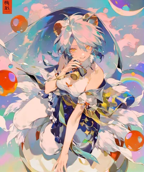rei 17,1girl,solo,colorful,looking at viewer,breasts,<lora:rei0.3-000032:1>,