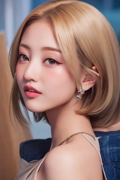 <lora:infamiajihyov1-10:0.85> (masterpiece:1.2), (best quality:1.2), (extremely detailed face), (photorealistic:1.2), (ultra detailed), 4k,(blonde hair,young woman,20yo,brown eyes)