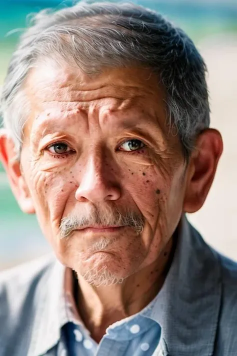 photo of a (men),old man, 70 years old, serious look ,standing at (beach), portrait photo, (closeup:1.2)
<lora:luojingmin_20230630141413:0.8>