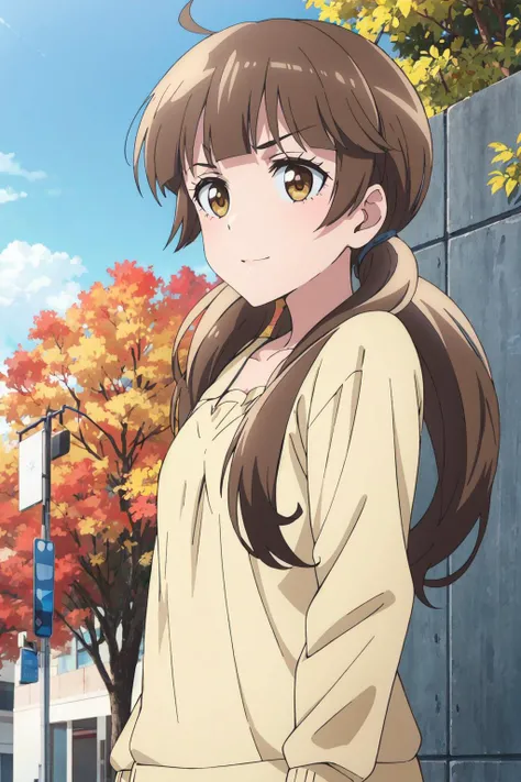 <lora:0020HSCtakayashikiaya:1>,takayashikiaya,1girl,solo,in autumn,