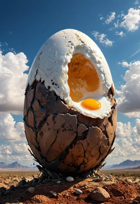 breathtaking photo, realistic , realism, 4k.
gigant egg coming out of the sky on earth . award-winning, professional, highly detailed