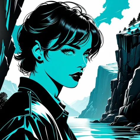 Cel Shaded Art of Silhouette style line art trinket depicting a Eager person, blurry image in background, hint of Turquoise
The Pulp Fiction Badass Babe Pose, expressive, erotic
Patrick Caulfield, natural, shimmering, vibrant, gothic, rpg,1400ad, ultra detailed, detailed, immersive, reminiscent of high fantasy RPG games, HD, masterpiece, best quality, hyper detailed, super realistic, perfect face, perfect hands, award-winning, professional, breathtaking, linquivera
enchanting Cliff
rowdy weather
Terragen . beautiful massive landscape, epic scenery, Terragen
<lora:MJ52:0.5> <lora:clothing_slider_v19:1> <lora:sd_xl_dpo_lora_v1:1> <lora:linquivera:1> . High contrast, minimalistic, black and white, stark, dramatic, 2D, flat color, toon shading, cel shaded style