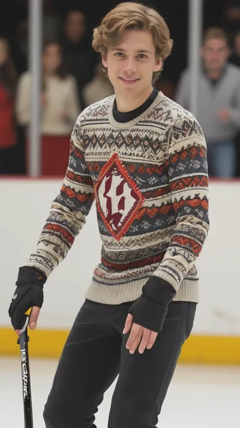(masterpiece), 28yo boy average guy, (insulted, ice skating, spinning),