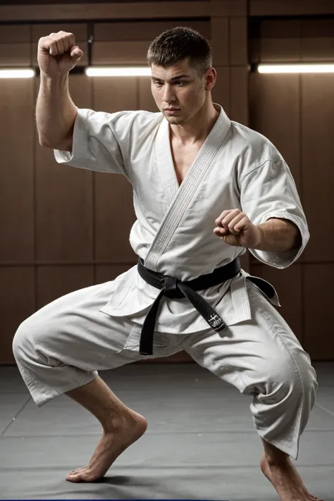 (masterpiece), 28yo boy average guy, (lazy, practicing Martial arts),