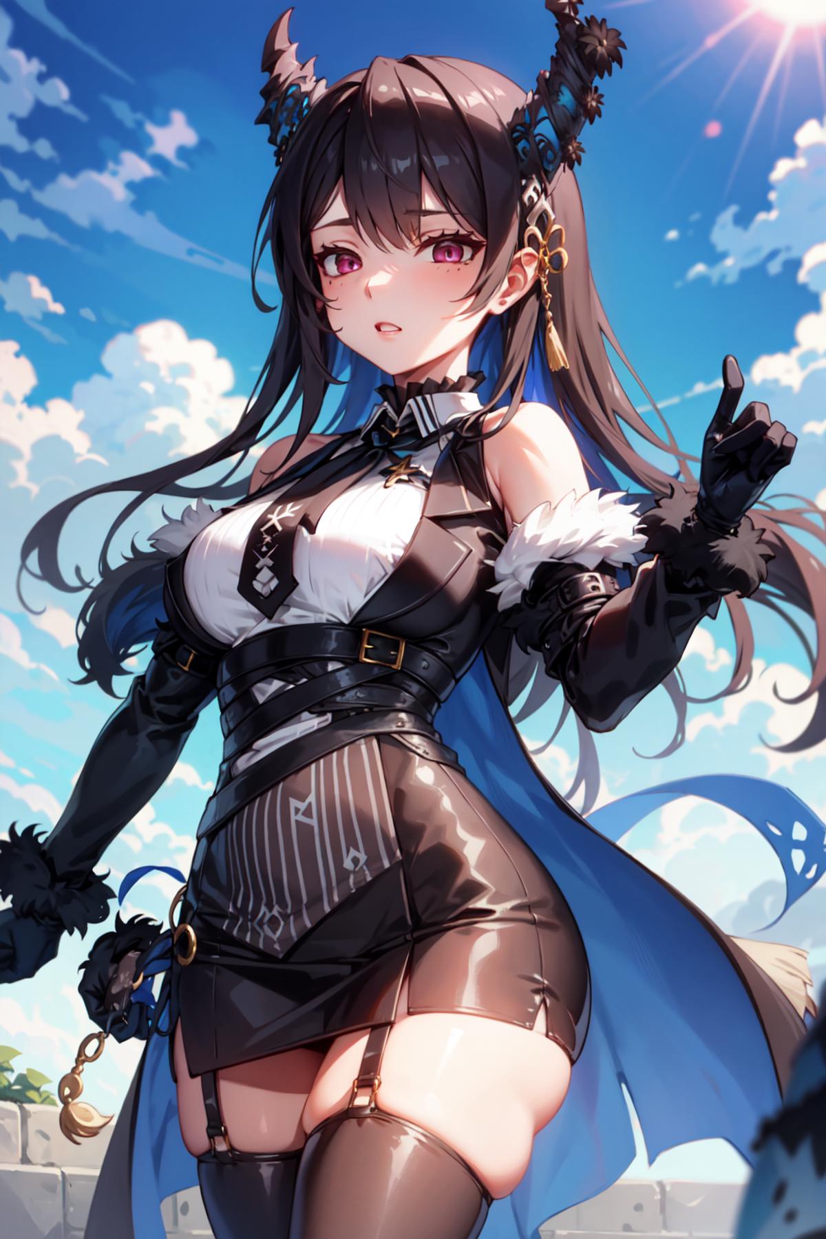 Nerissa Ravencroft hololive English -Advent- | Kitsune Ai Flexibility LoCon v0.3β