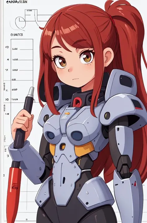 masterpiece,best quality,upper body,1girl,mecha,colorized,fudepen \(medium\),chart,straight hair,sanpaku,covering,between fingers
Negative prompt: lowres, bad anatomy, bad hands, text, error, missing fingers, extra digit, fewer digits, cropped, worst quality, low quality, normal quality, jpeg artifacts, signature, watermark, username, blurry,nsfw,
Steps: 20, Sampler: DPM++ 2M, CFG scale: 5, Seed: 394143890, Size: 512x768,