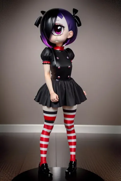 1clowngirl, single white skin girl,(((pale skin))),(((extremely complex pattern flower lace semi-transparent sheer micro maid gaterbelt lingerie small french maid ))),(((micro sexy complex pattern flower lace semi-transparent lascivious french maid lingerie))),(((SHOWING haired PUSSY))),araffe with pink hair and sexy sheer goth provocative lingerie horny posing like a porn actress in a hotel room very lascivious & ?????? atmosphere horny mode, This captivating masterpiece showcases a 21-year-old gothic beauty with long, multicolored hair and striking aqua eyes, exuding a provocative and lascivious vibe. Dressed in vintage, sheer goth lingerie, fishnets, a choker, and thigh strap, she embodies a mix of pastel goth, neo goth, and darkwave aesthetics, complete with a red clown nose. Against a graffiti-covered wall with paint splatters on her body, she stands in a ?????? hotel room, with 3-point lighting and a flash with a softbox, channeling an edgy clown persona. Despite the provocative elements, the image remains tasteful, focusing on artistic expression and contrasting gothic horror vibes with vibrant paint splatters. The final product is a highly detailed, stylized oil photo, masterfully created with HDR technology and 8k resolution. ,pastel goth