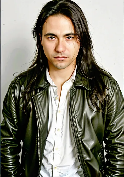 (AndreMatosQuiron person), (masterpiece),(best quality), (realistic) (detailed), photo,
1boy, facial hair, (black eyes), long hair, Graflex Century Graphic 23 Camera, soft lighting, dynamic angle, realistic lighting, (natural skin texture), (intricate details), hdr,brown,by Alex Prager, caustics, evening, a scientist creates a new form of life, trending on Pixiv,
<lora:quiron_AndreMatos_v1_lora:0.86>