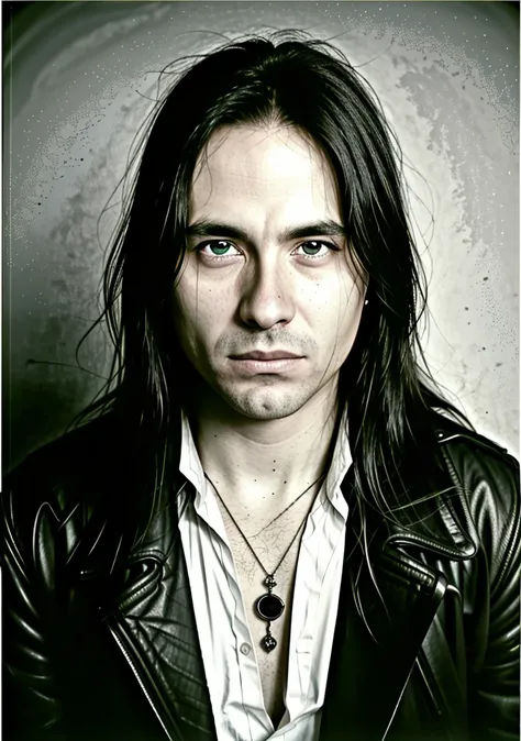 (AndreMatosQuiron person), (masterpiece),(best quality), (realistic) (detailed), photo,
1boy, facial hair, black eyes, long hair, Canon EOS R Mirrorless Camera, soft lighting, dynamic angle, realistic lighting, (natural skin texture), (intricate details), hdr,green,by Brassa (Gyula Halsz), chiaroscuro, evening, a secret society of supernatural beings, trending on Pinterest,
<lora:quiron_AndreMatos_v1_lora:0.85>