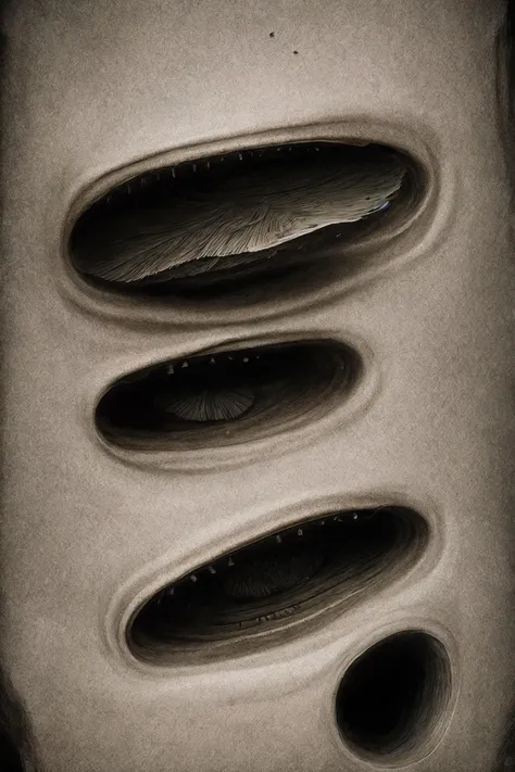 surrealistic and strange art by Anton Semenov <lora:Anton_Semenov_ArtStyle:0.85>
