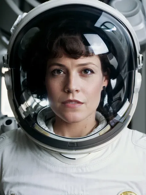 Weaver768, space suit, photography, ultra-sharpness, highest quality, art of Anya Millen, smooth, clear focus, trend on artforum, behance hd, muted colors   <lora:Weaver768-000330:0.7>