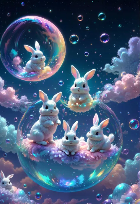 fluffy, no humans, pastel colors, iridescent hue, kawaii, ultra-detailed, masterpiece, extremely detailed CG unity 8k wallpaper, best quality,