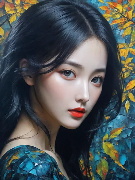 surrealism painting, 16k, extreme detail, fine textures, deep shadows, dark, sharp lines, (SSLC), somber colors. vivid tones. beautiful. masterpiece. (mysterious) random petite Moldovan cracked. mysterious.